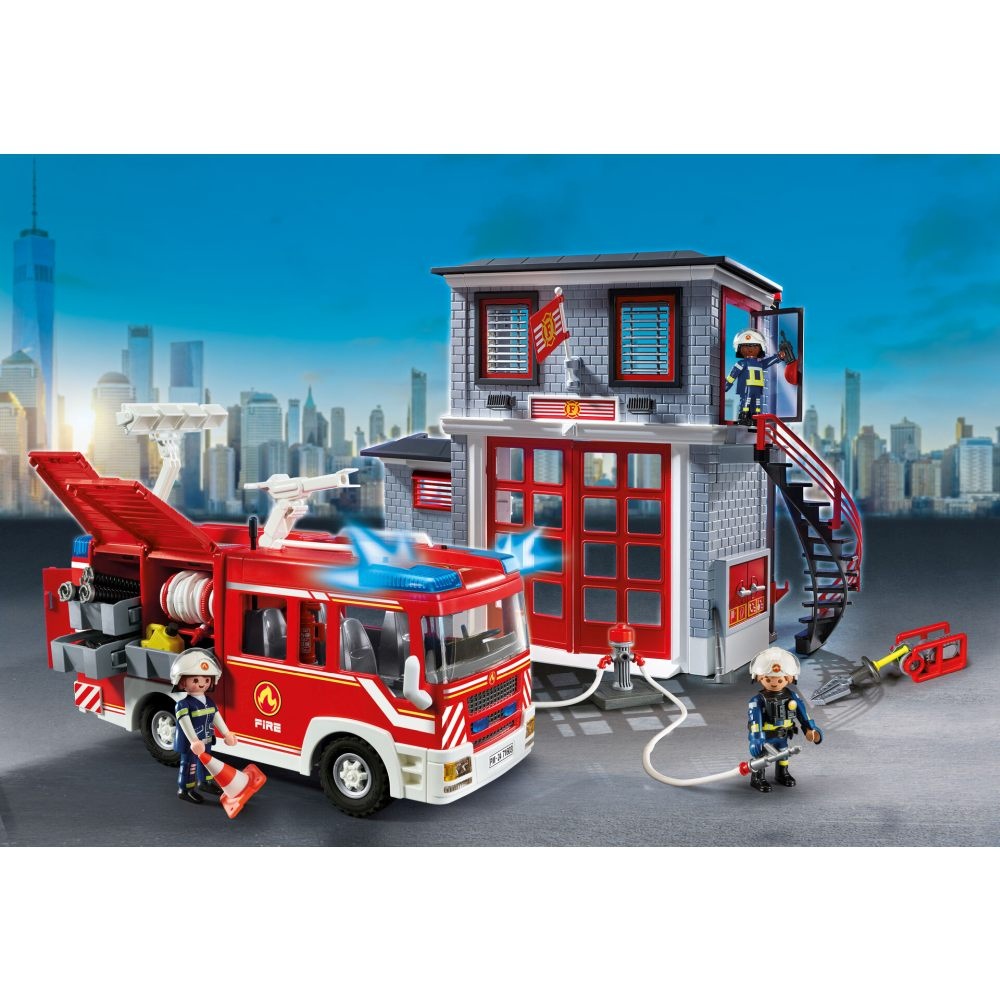 Playmobil - Set interventia pompierilor - 1 | YEO