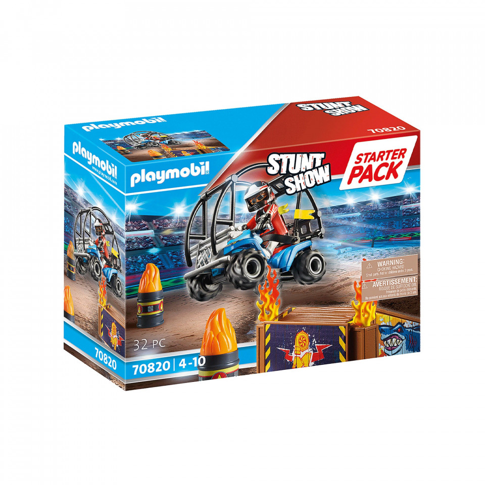 Playmobil - Stunt Show - Vehicul Si Rampa De Foc - 2 | YEO