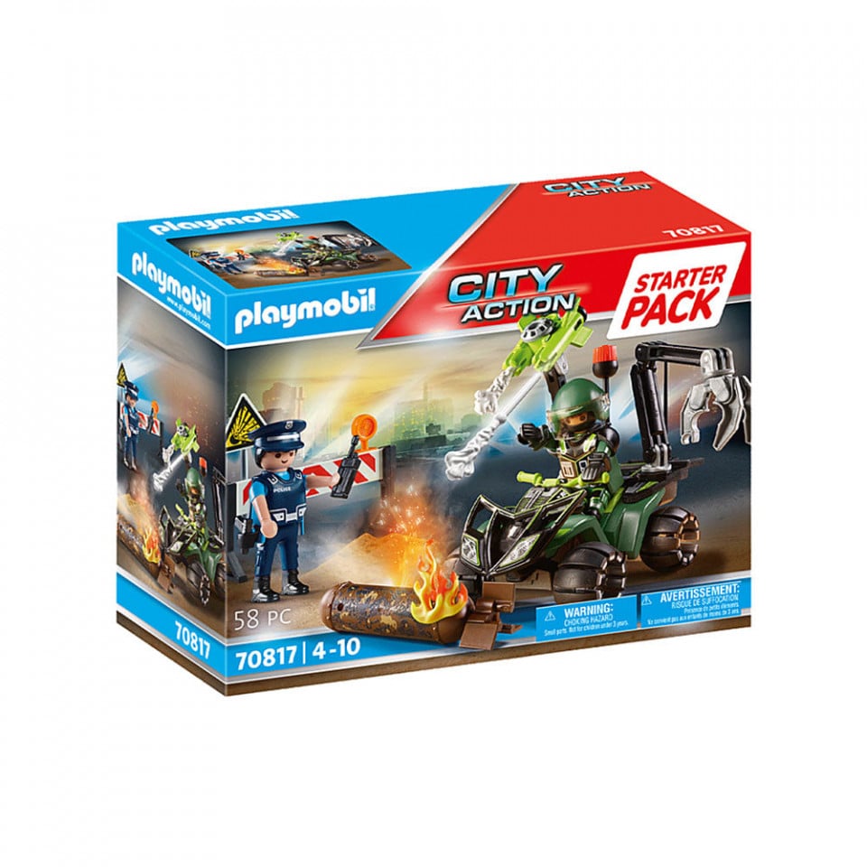 Playmobil - Vehicul Special Pentru Bombe - 2 | YEO