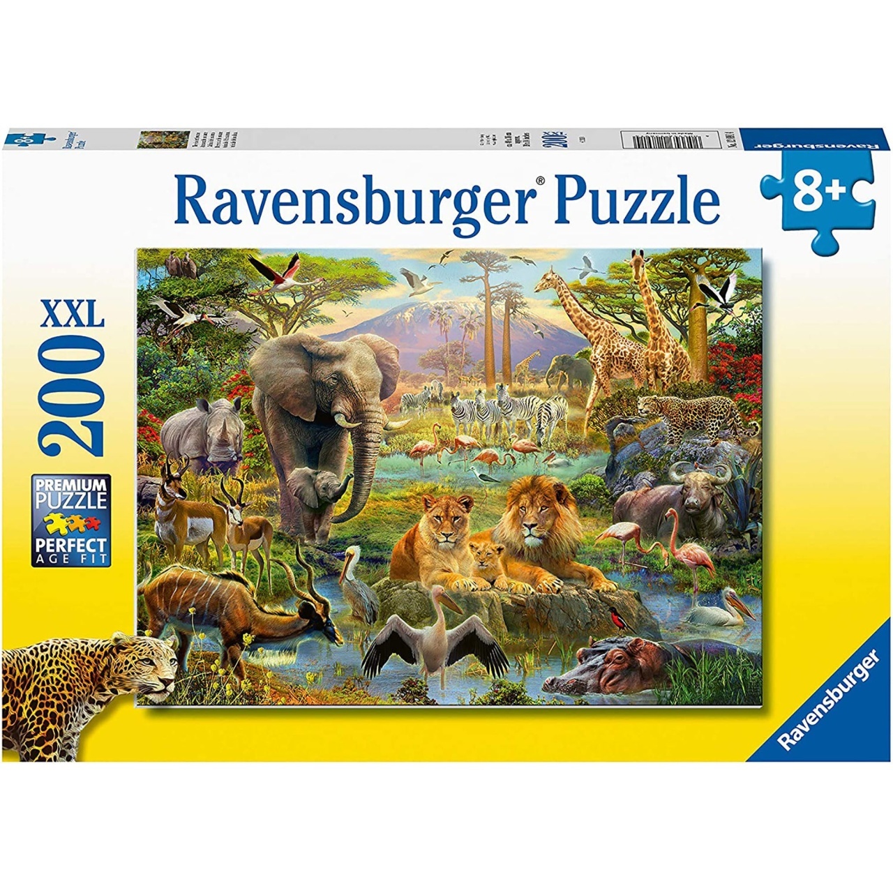 Puzzle Animale Din Savana, 200 Piese