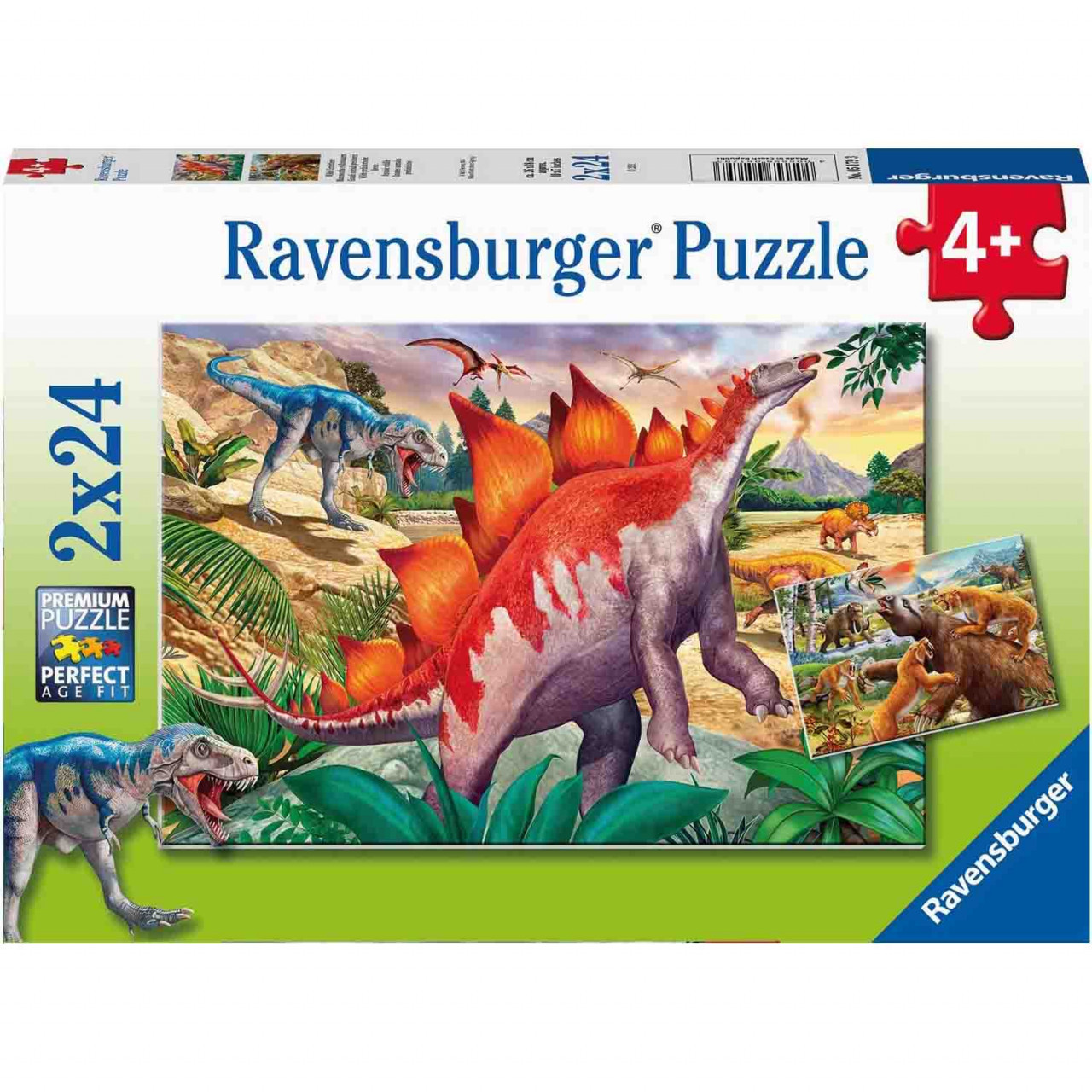 Puzzle Animale In Salbaticie, 2X24 Piese