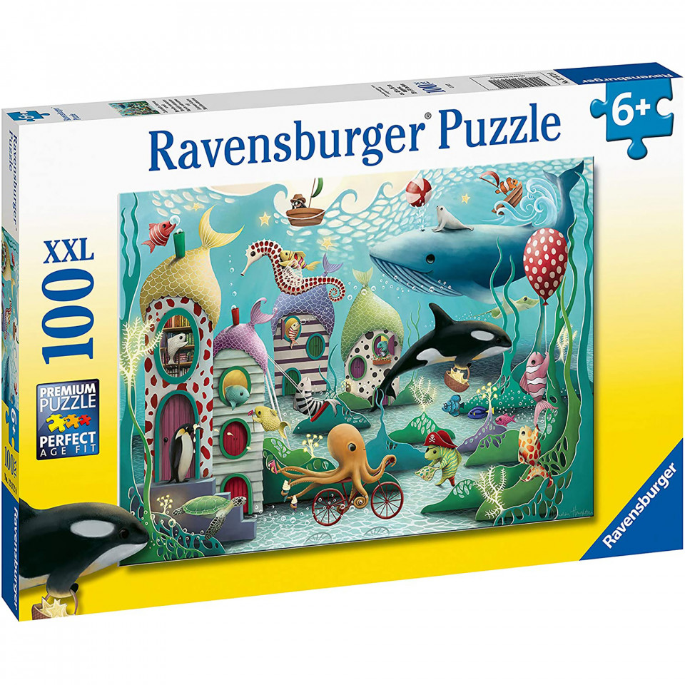 Puzzle Animale Subacvatice, 100 Piese - 3 | YEO