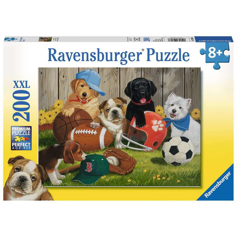 Puzzle Catelusi Sportivi, 200 Piese