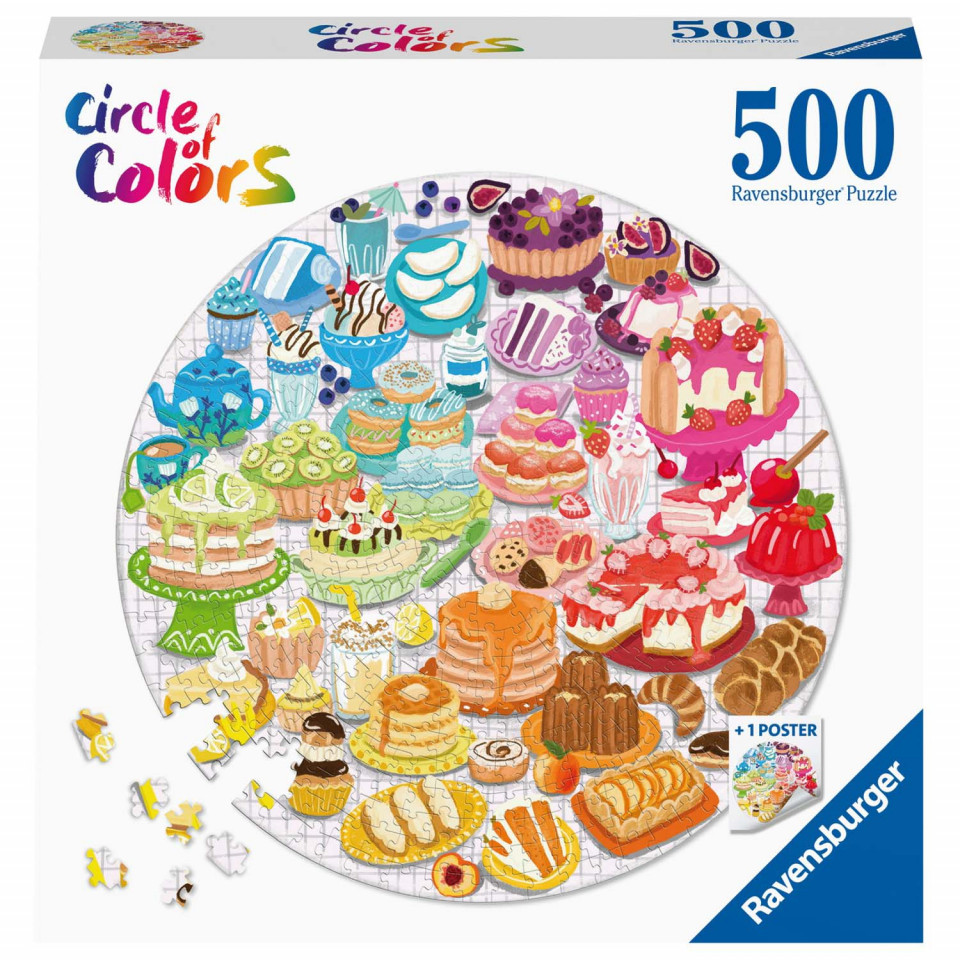 Puzzle Cerc Desert, 500 Piese - 1 | YEO