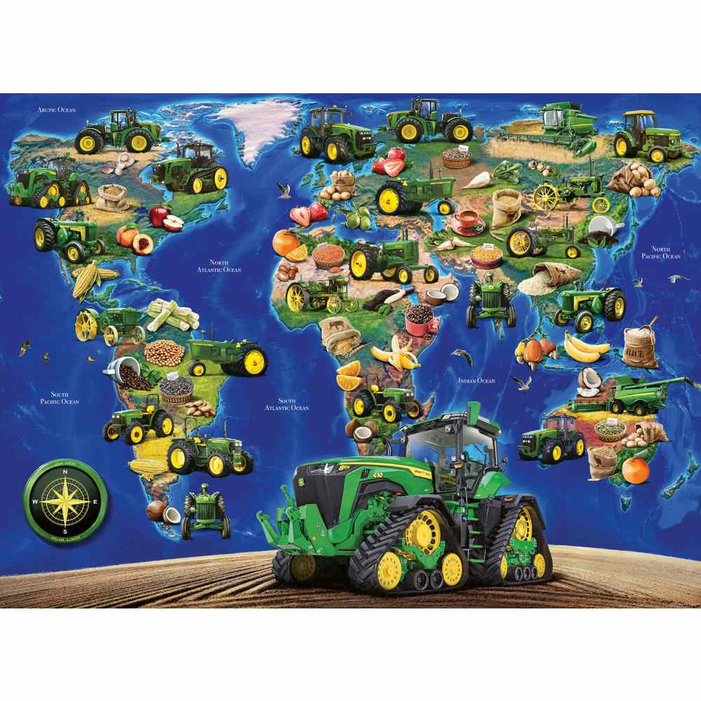 Puzzle Harta John Deere 300 Piese - 1 | YEO