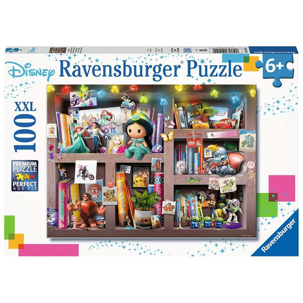 Puzzle Personaje Disney, 100 Piese