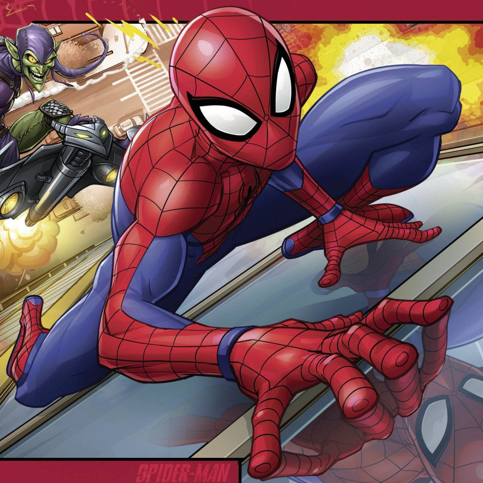 Puzzle Spider-Man, 12/16/20/24 Piese - 3 | YEO