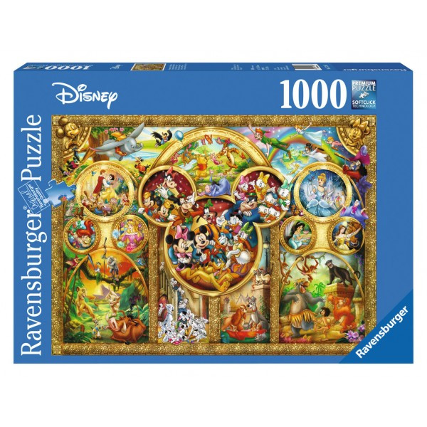 Puzzle Temele Disney, 1000 Piese - 1 | YEO