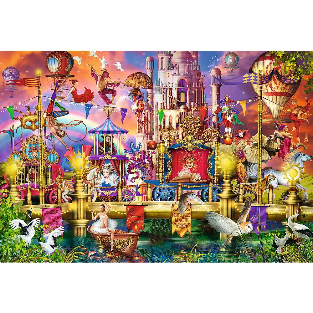 Puzzle Trefl Din Lemn 500+1 Piese Lumea Magica - 1 | YEO