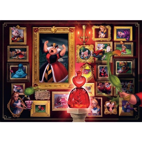 Puzzle Villainous Regina Inimilor, 1000 Piese - 2 | YEO