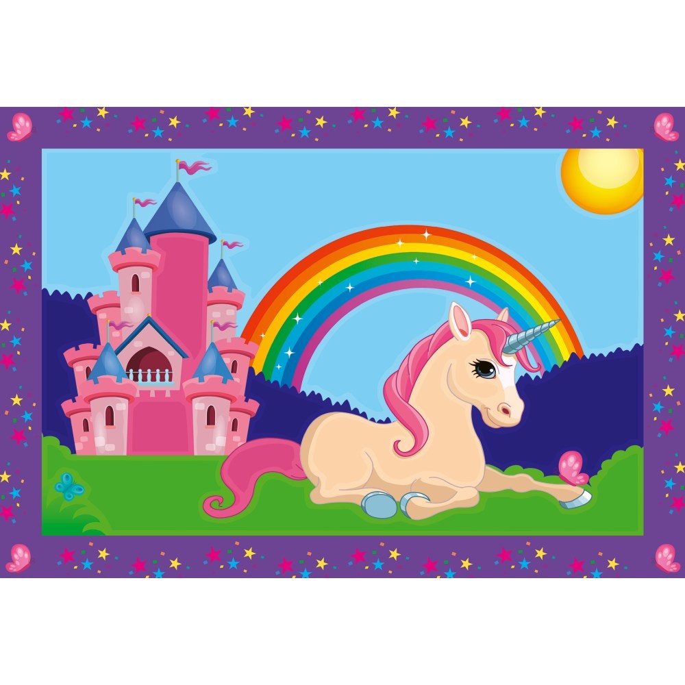 Ravensburger - CreArt pictura pe numere pentru copii 2 sabloane cu unicorni magici - 2 | YEO