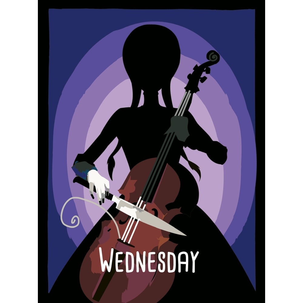 Ravensburger - CreArt pictura pe numere pentru copii Wednesday - 2 | YEO