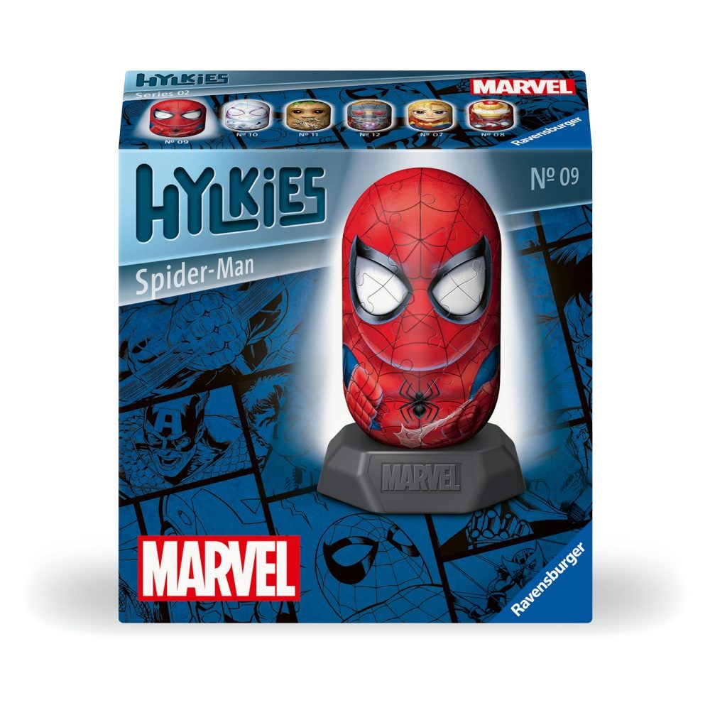 Ravensburger - Puzzle 3D Hylkies Marvel Spiderman 54 piese - 2 | YEO