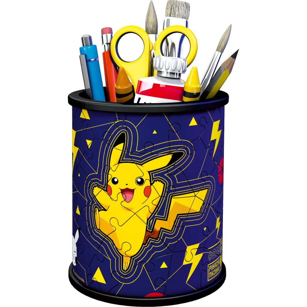 Ravensburger - Puzzle 3D suport pixuri Pokemon 54 piese - 2 | YEO