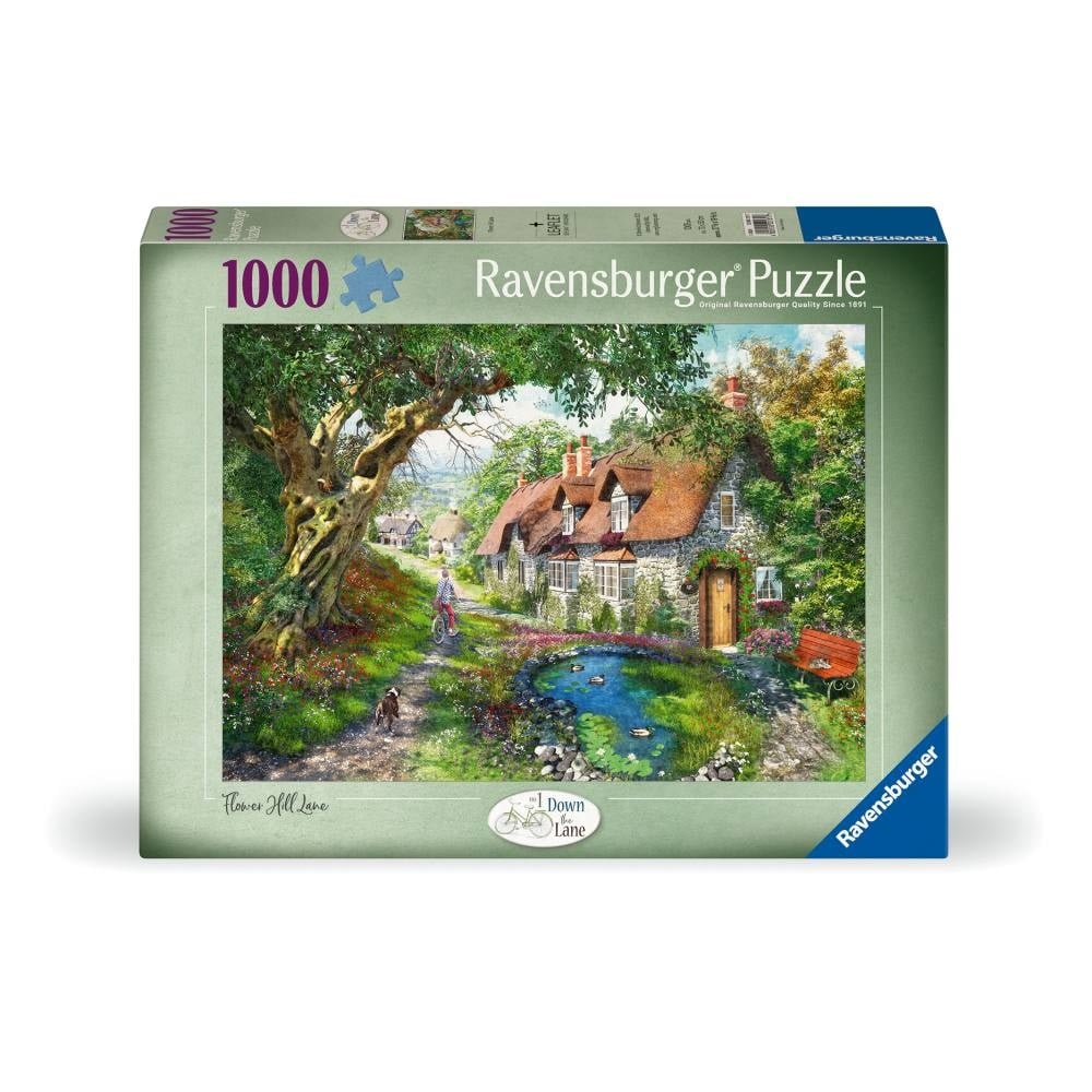 Ravensburger - Puzzle casuta pe deal 1000 piese design nou