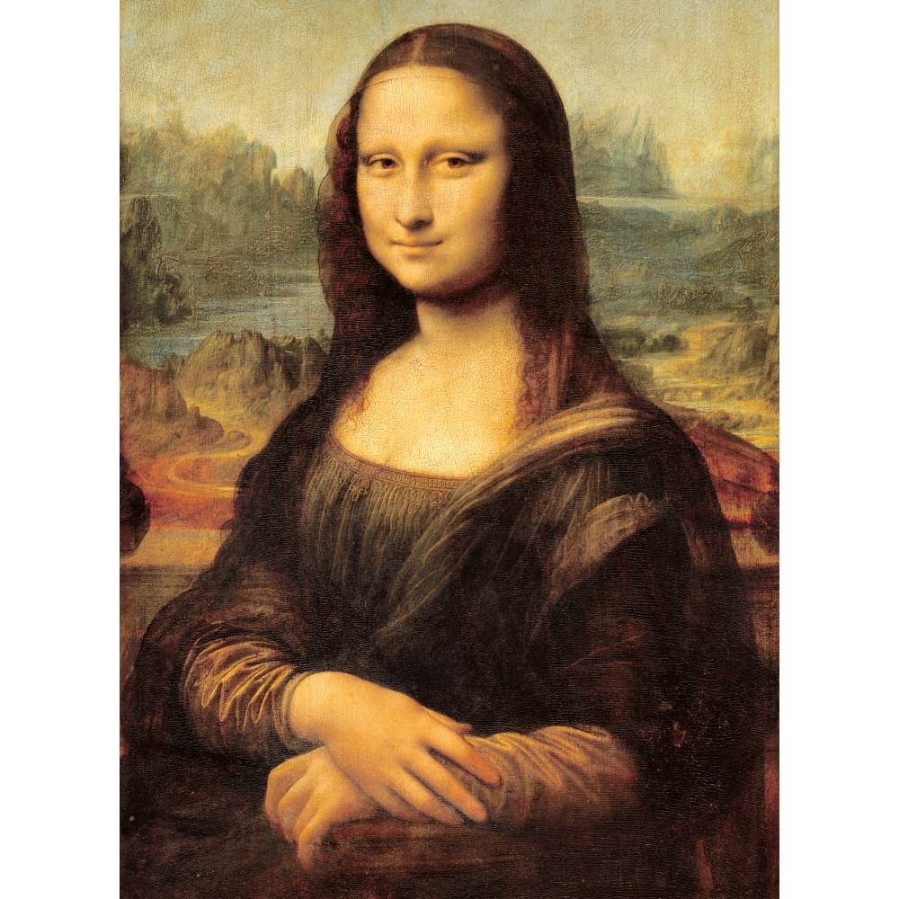 Ravensburger - Puzzle colectia de arta Leonardo da Vinci Mona Lisa 300 piese - 1 | YEO