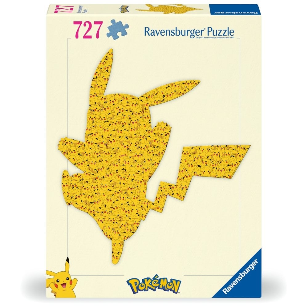 Ravensburger - Puzzle contur Pikachu 727 piese