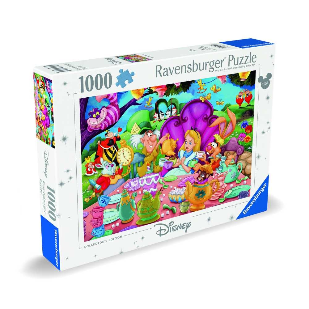 Ravensburger - Puzzle Disney Alice in tara minunilor 1000 piese design nou