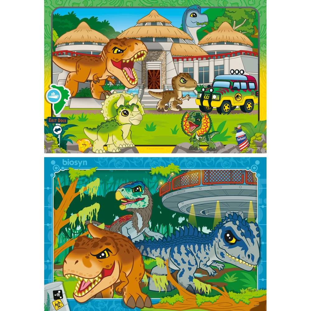 Ravensburger - Puzzle exploratori Jurassic World 2x24 piese - 3 | YEO