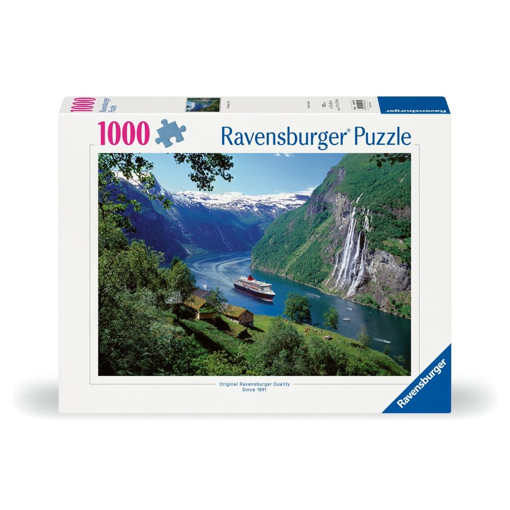 Ravensburger - Puzzle fiord norvegian 1000 piese design nou