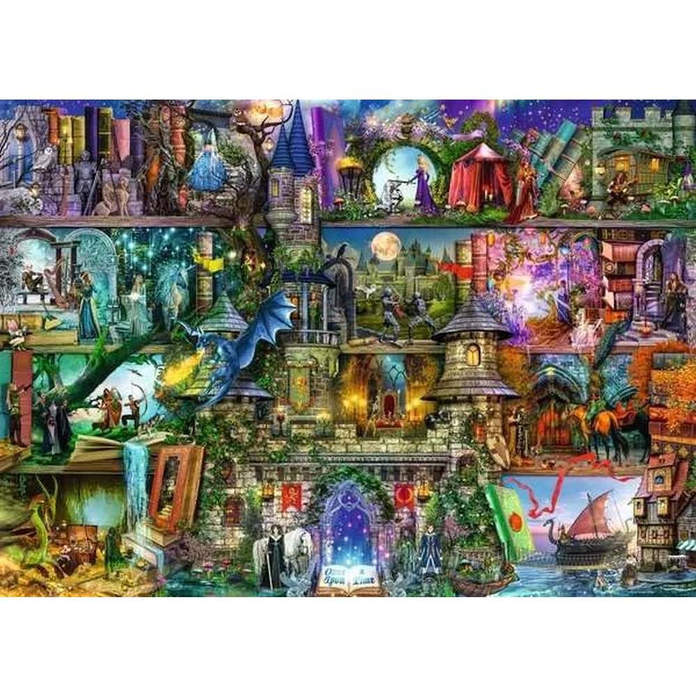 Ravensburger - Puzzle legende si mituri 1000 piese design nou - 1 | YEO