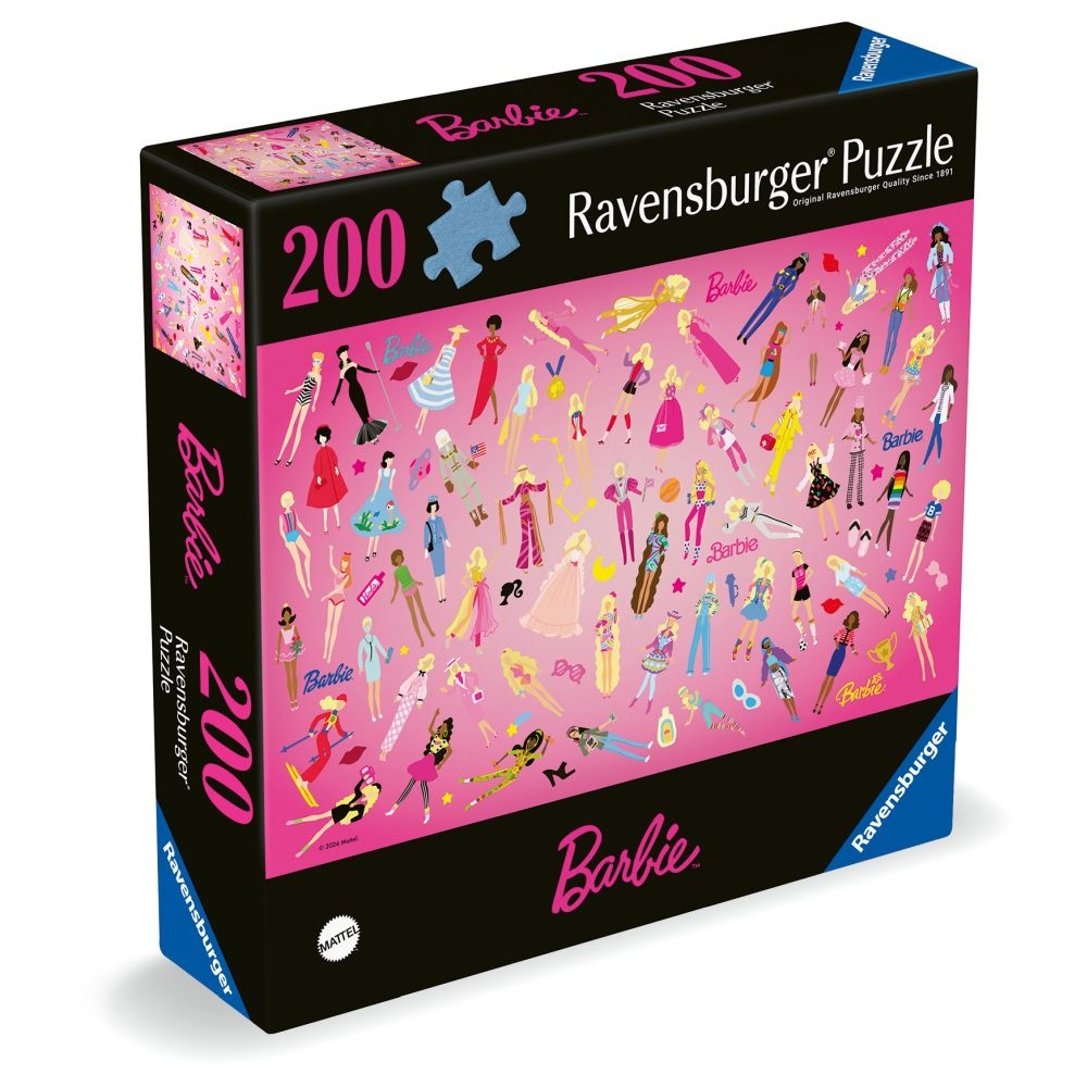 Ravensburger - Puzzle Moment lumea Barbie 200 piese - 1 | YEO