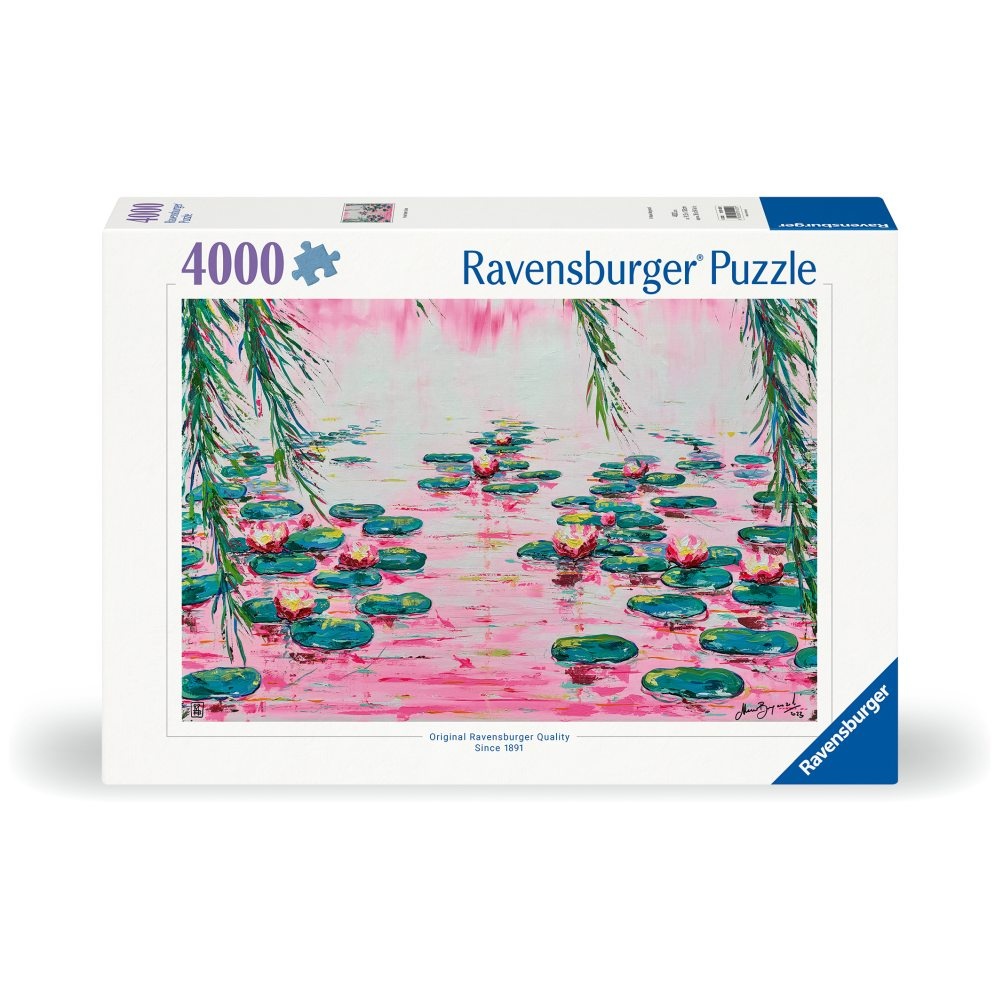 Ravensburger - Puzzle nuferi roz 4000 piese