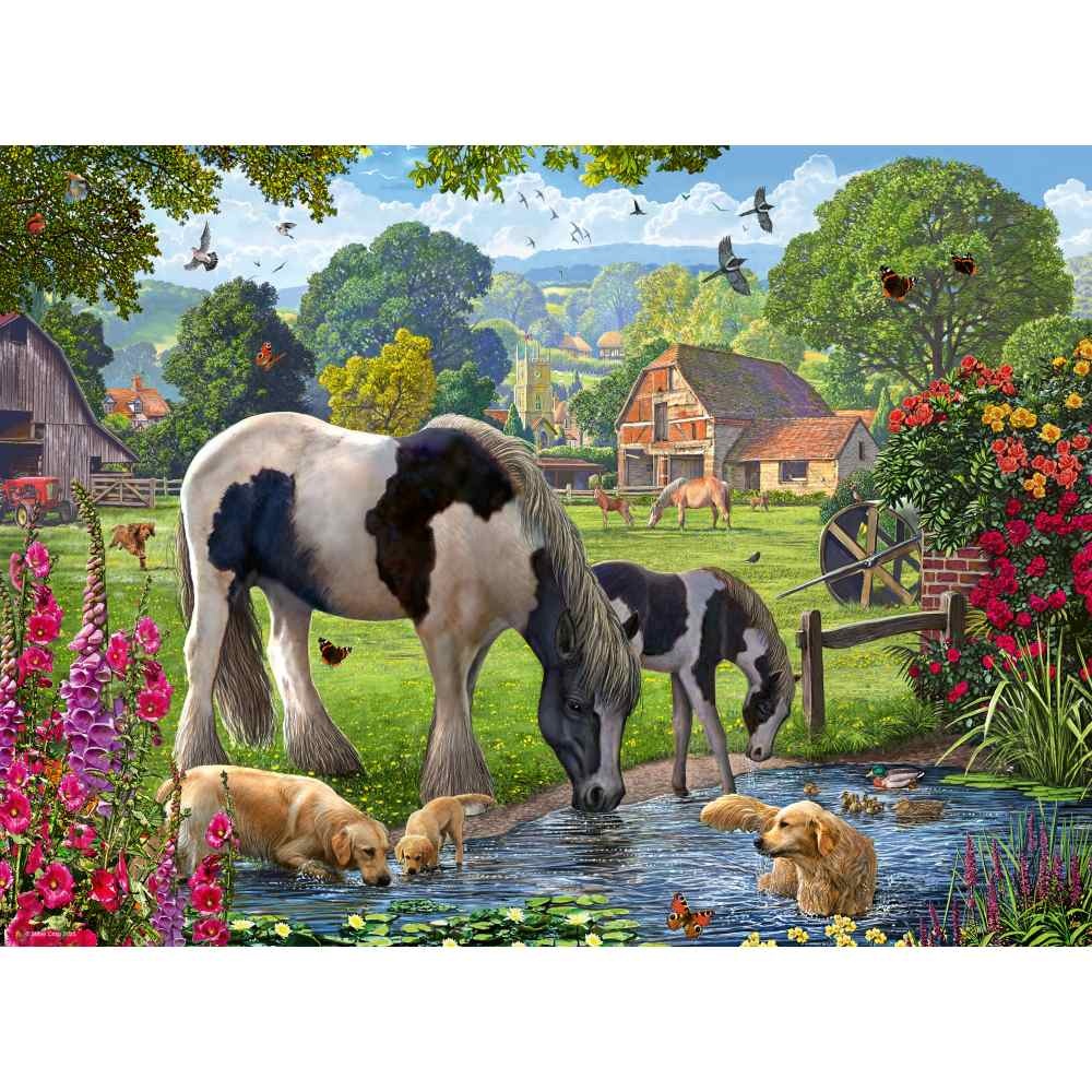 Ravensburger - Puzzle Poneii din Hadlow 500 piese - 2 | YEO
