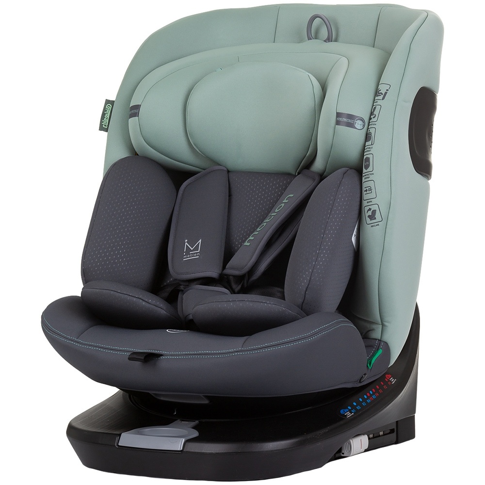 Scaun auto Chipolino Motion I-Size 40-150 cm pastel green cu sistem Isofix