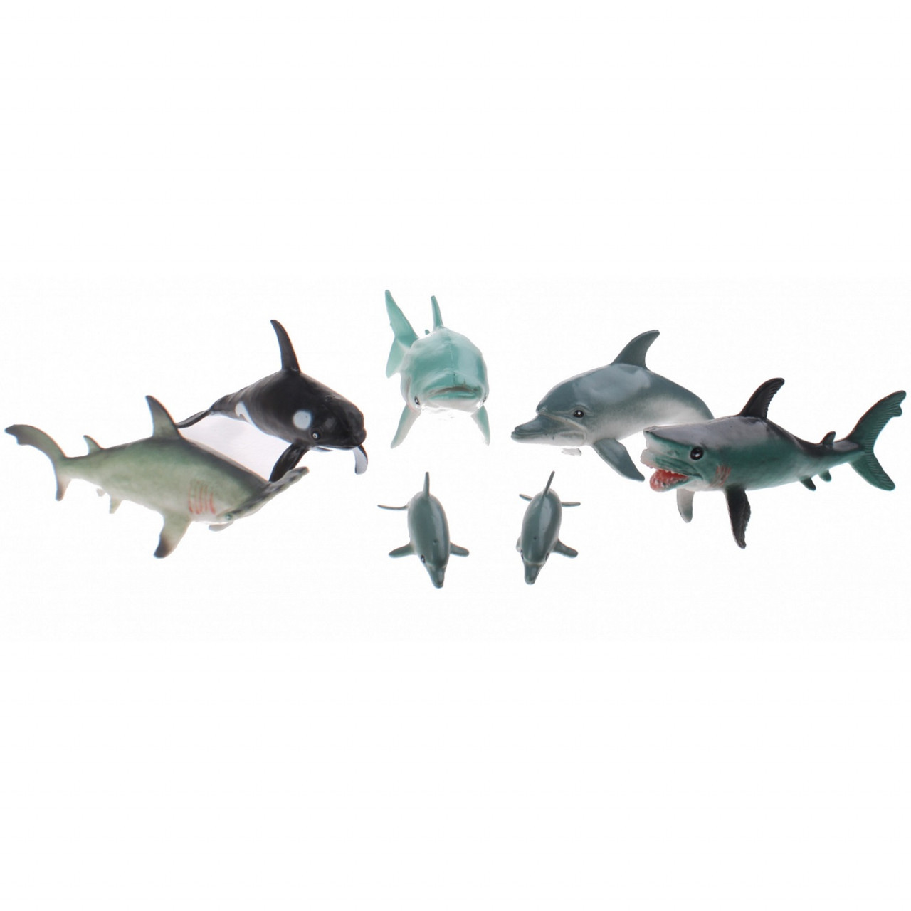 Set 7 figurine din cauciuc - Animale marine - 3 | YEO