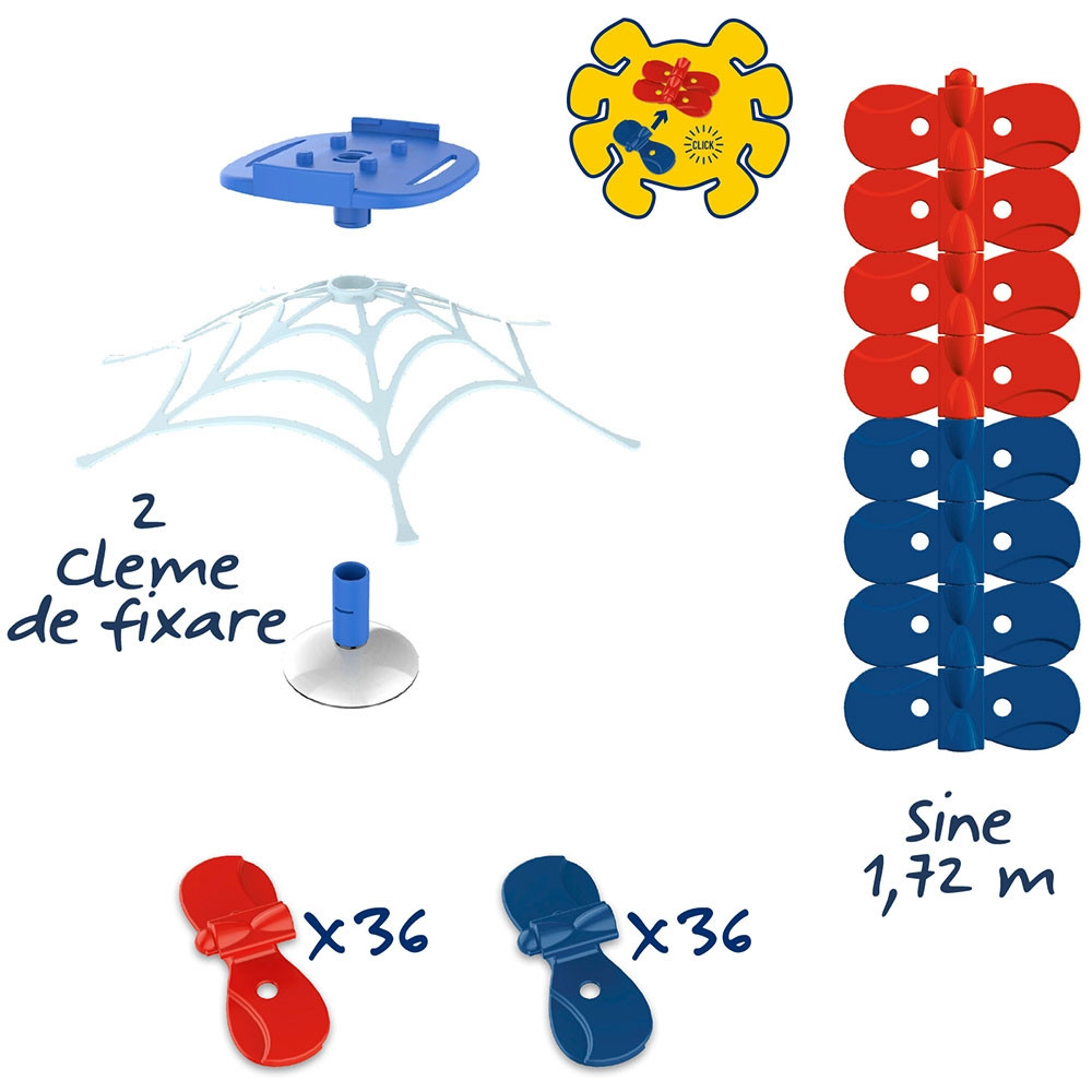 Set de extensie pentru pista Smoby Spidey FleXtreme Refill circuit de curse - 2 | YEO