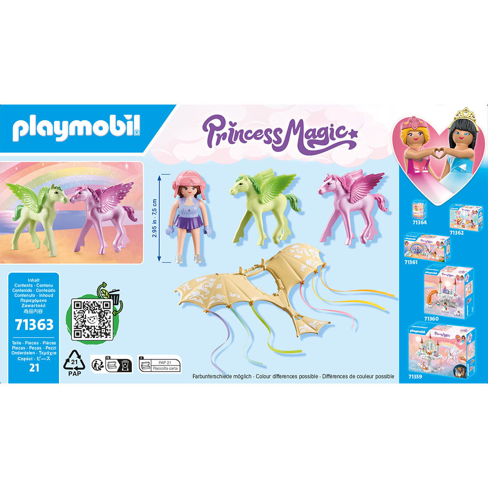 Set de joaca Playmobil - Calatorie Cu Pegasus Printre Nori - 3 | YEO