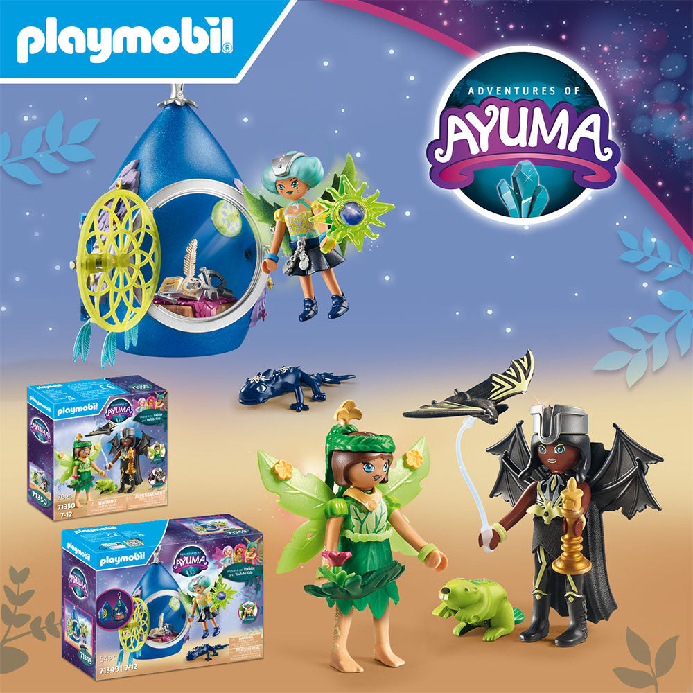 Set de joaca Playmobil Forest Fairy Si Bat Fairy Cu Animalute - 3 | YEO