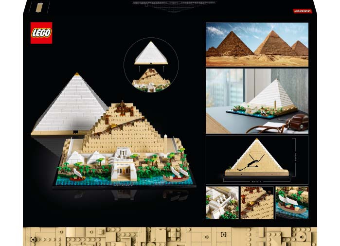 Set LEGO Architecture - Marea Piramida din Giza (21058) - 2 | YEO