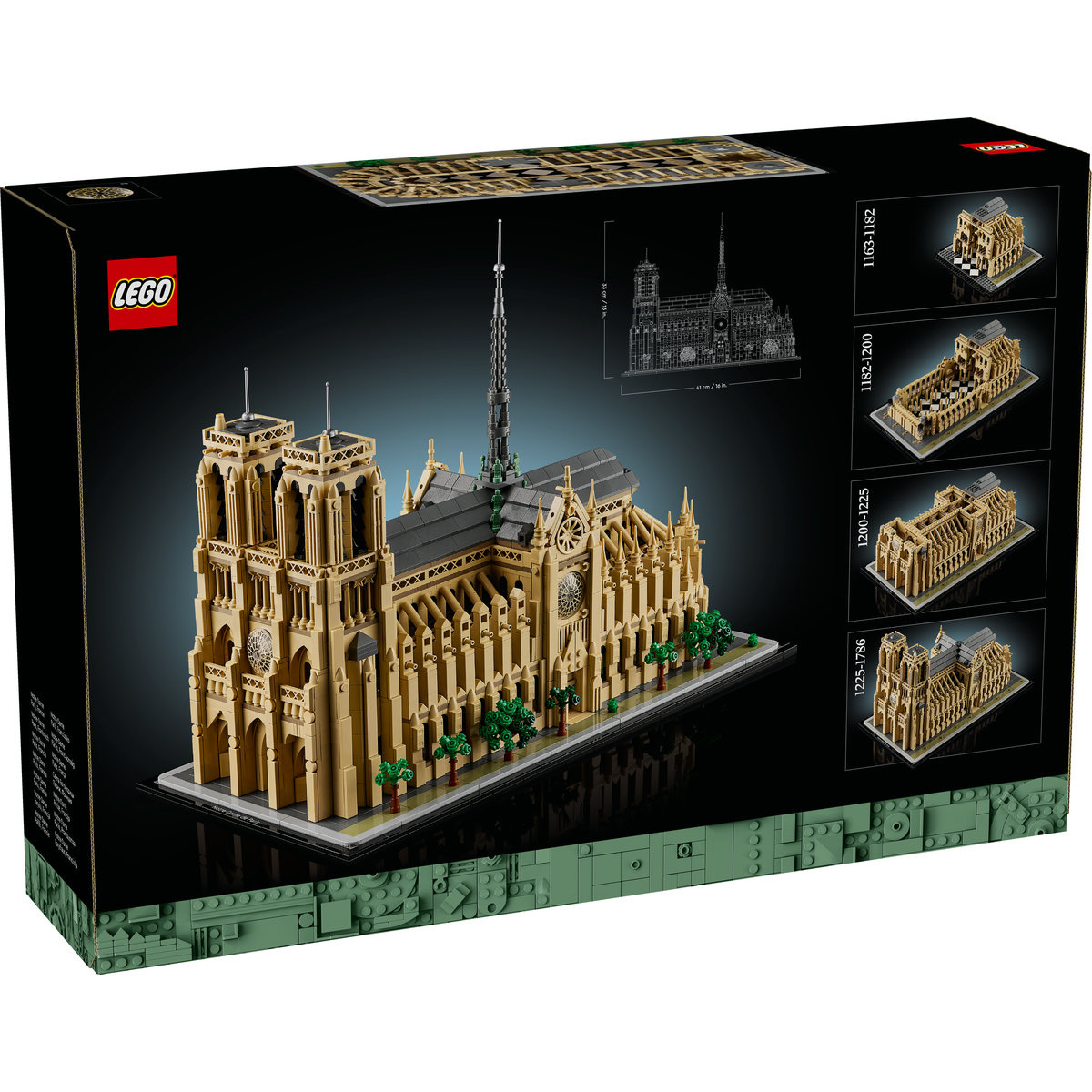 Set LEGO Architecture - Notre-Dame de Paris (21061) - 2 | YEO