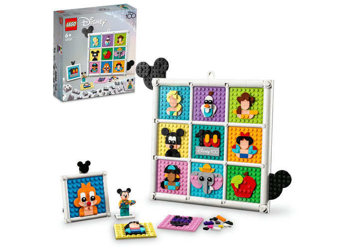 Set LEGO Disney - 100 de ani de animatii Disney (43221)