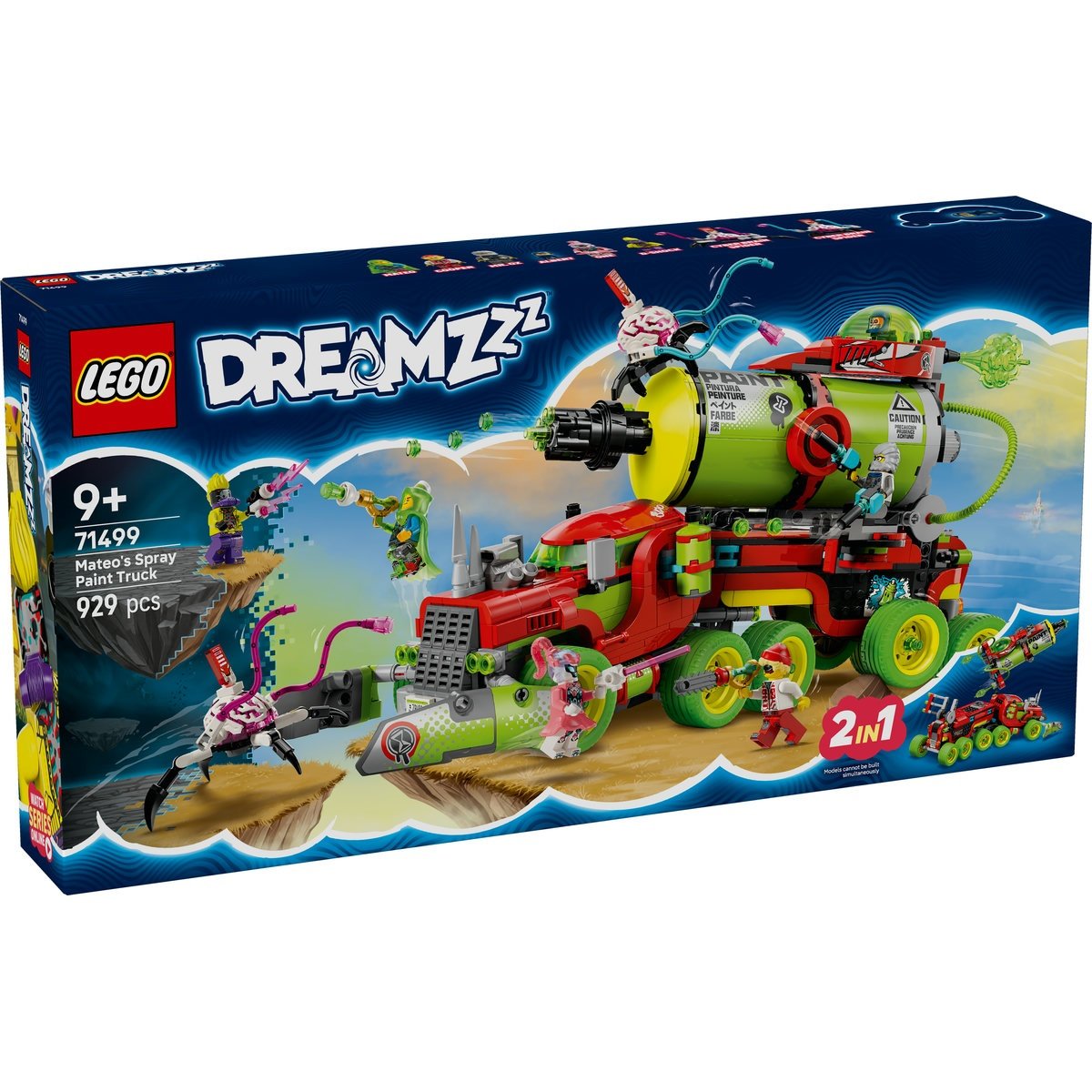 Set LEGO DREAMZzz - Camionul de vopsea spray al lui Mateo (71499) - 1 | YEO