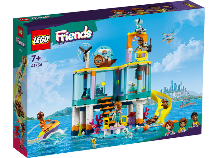 Set LEGO Friends - Centru de salvare pe mare (41736) - 1 | YEO