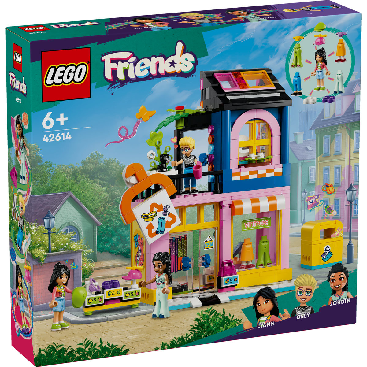 Set LEGO Friends - Magazine de moda vintage (42614) - 1 | YEO