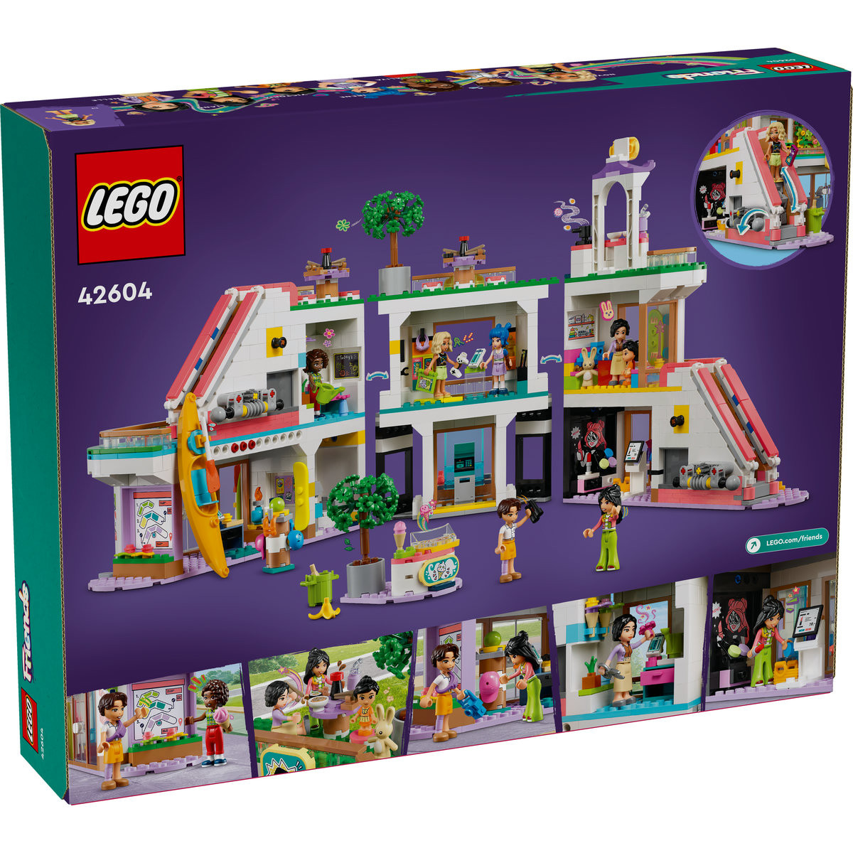 Set LEGO Friends - Mallul din orasul Heartlake (42604) - 2 | YEO