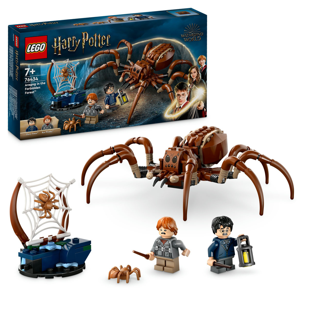 Set LEGO Harry Potter - Aragog în Padurea Interzisa (76434)