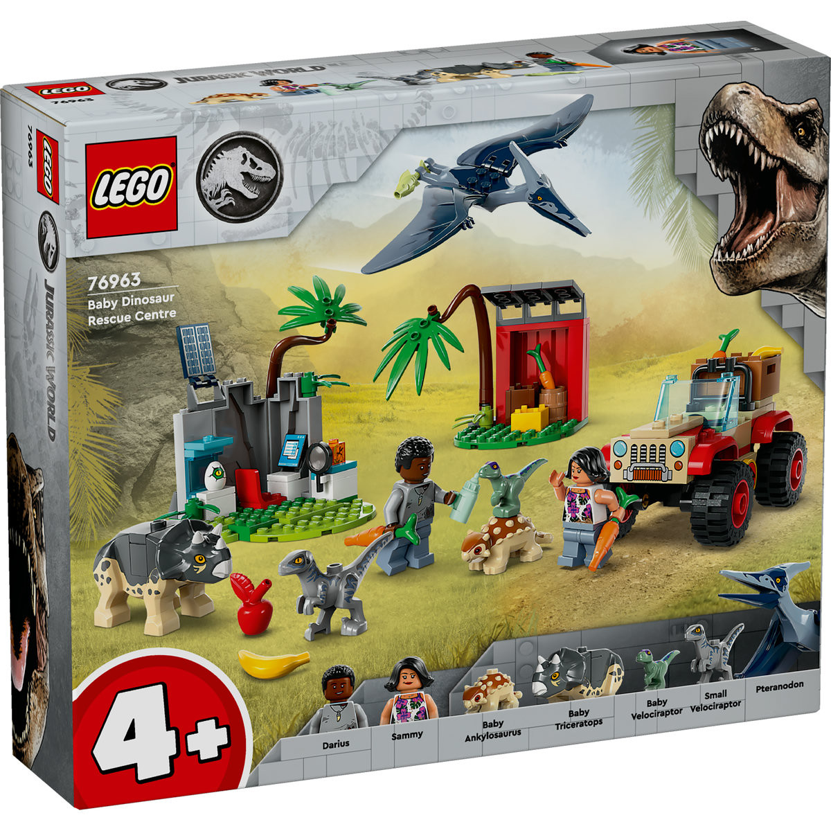 Set LEGO Jurassic World - Centrul de salvare al puilor de dinozaur (76963) - 1 | YEO