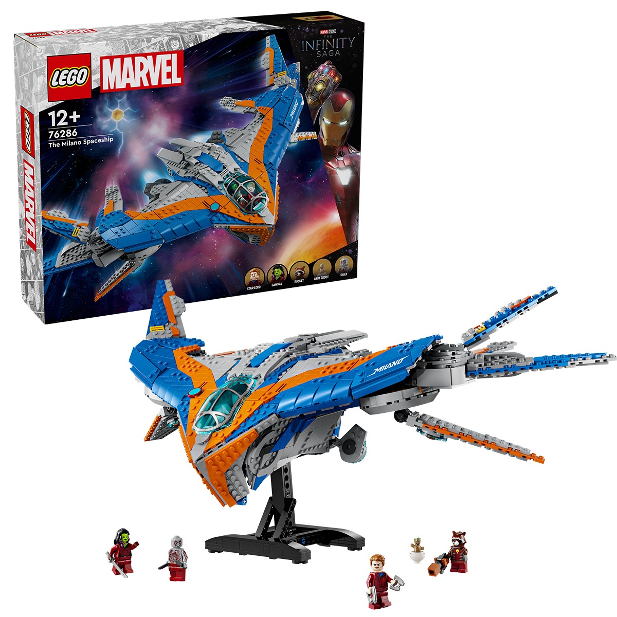 Set LEGO Marvel Super Heroes - Gardienii Galaxiei: Milano (76286)