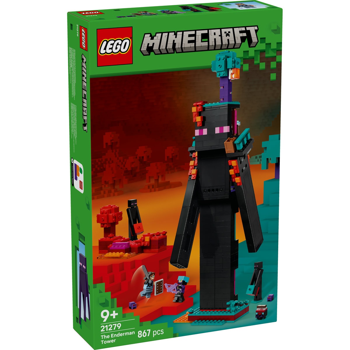 Set LEGO Minecraft - Turnul Enderman (21279) - 1 | YEO