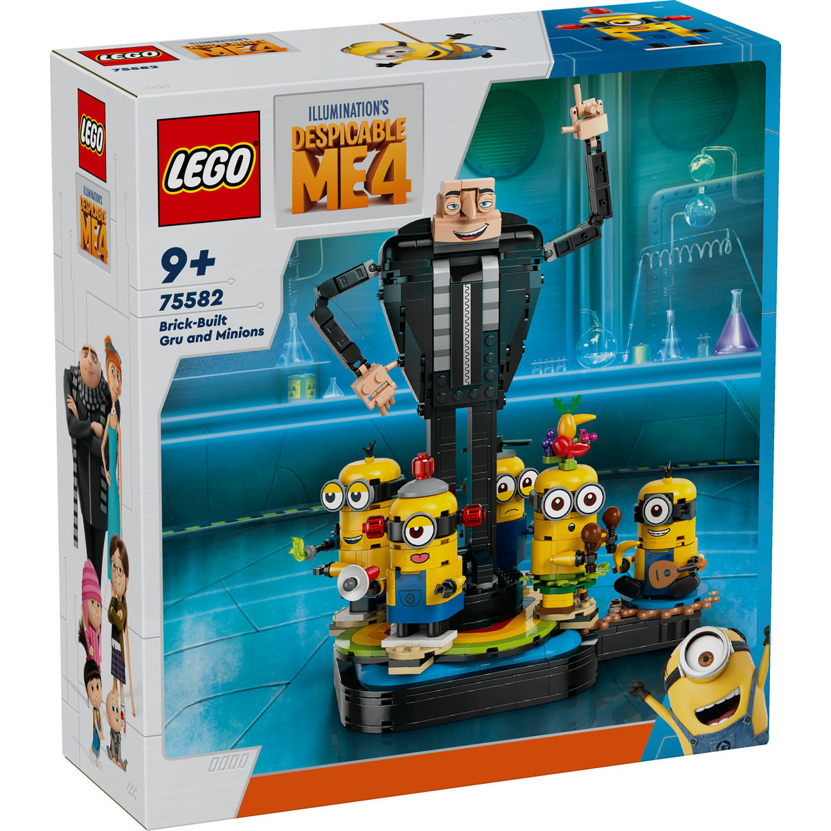 Set LEGO Minions - Gru si minionii din caramizi (75582) - 1 | YEO