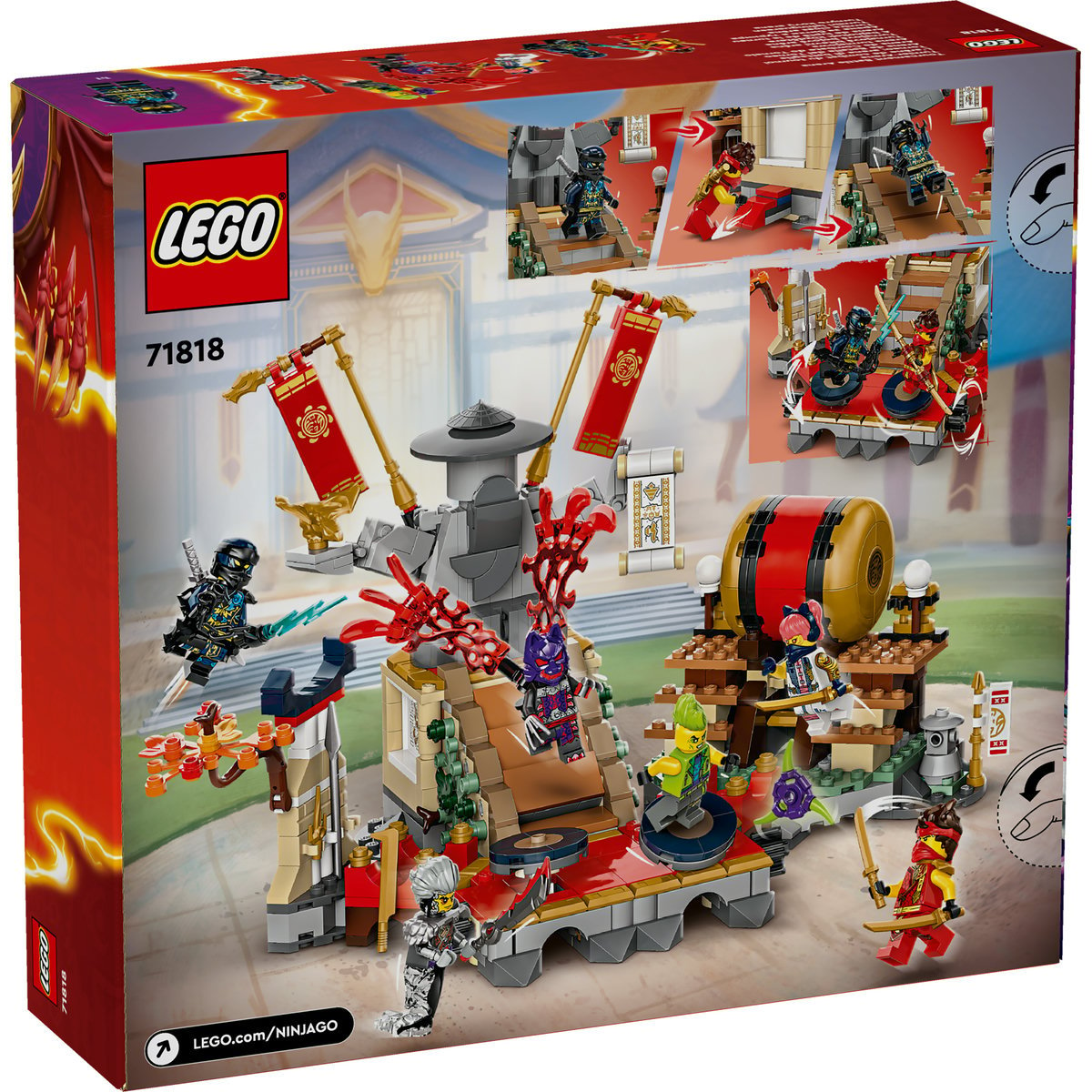 Set LEGO Ninjago - Arena de lupta de la turneu (71818) - 2 | YEO