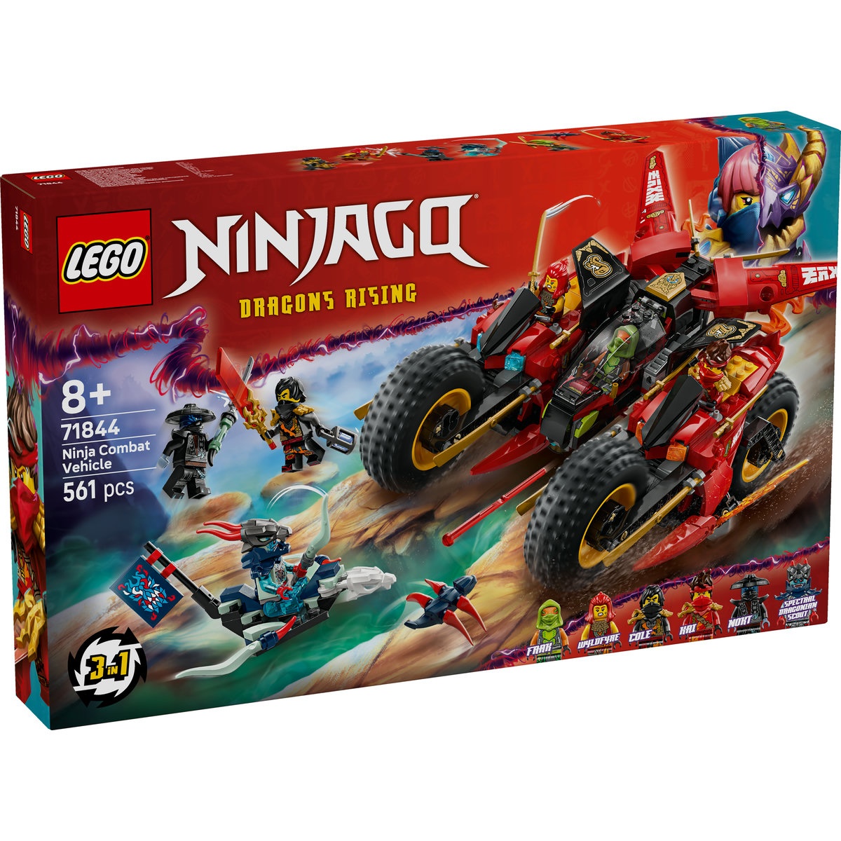 Set LEGO Ninjago - Vehicul de luptă ninja (71844) - 1 | YEO