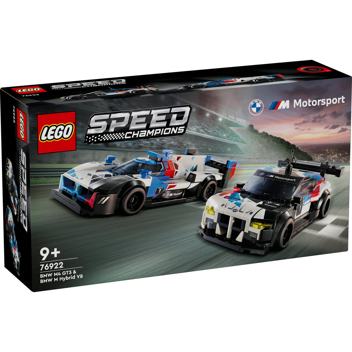 Set LEGO Speed Champions - BMW M4 GT3 si BMW M Hybrid V8 (76922) - 1 | YEO