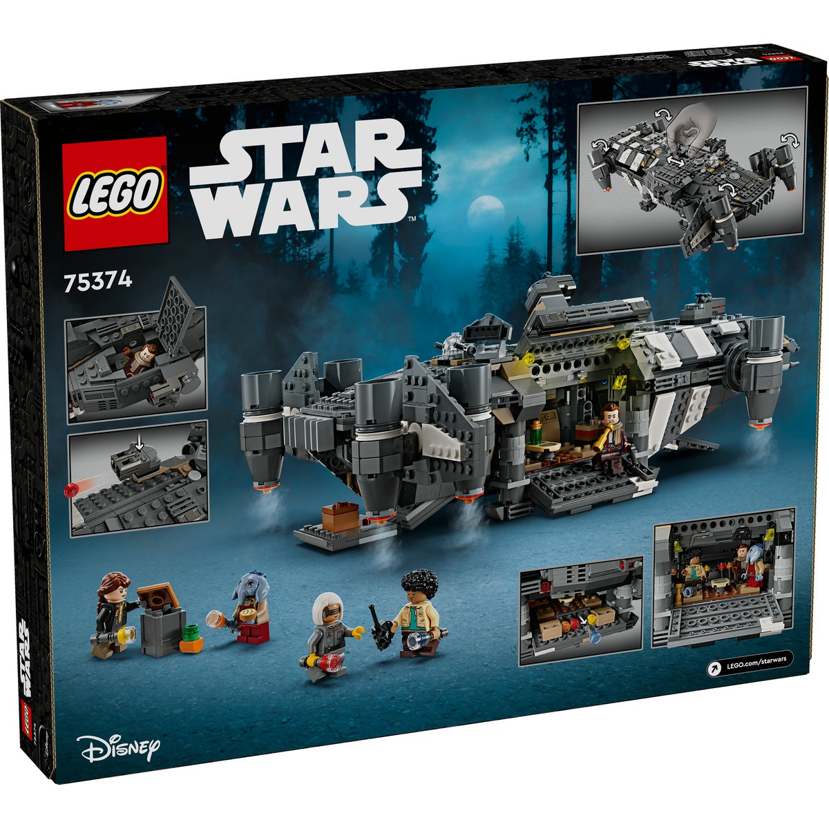 Set LEGO Star Wars - Onyx Cinder (75374) - 2 | YEO