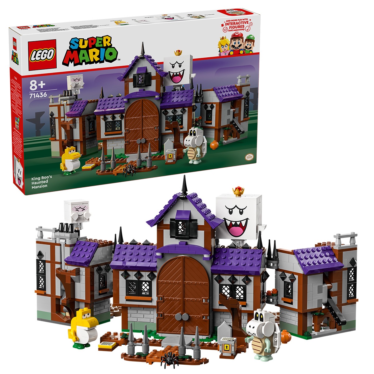 Set LEGO Super Mario - Conacul bantuit al lui King Boo (71436)